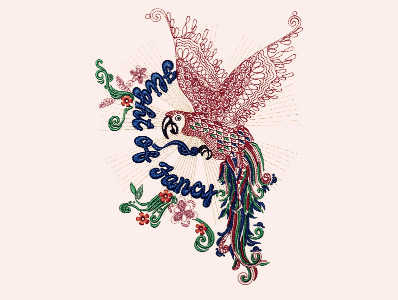 電腦繡花加工廠如何處理插針針法效果？